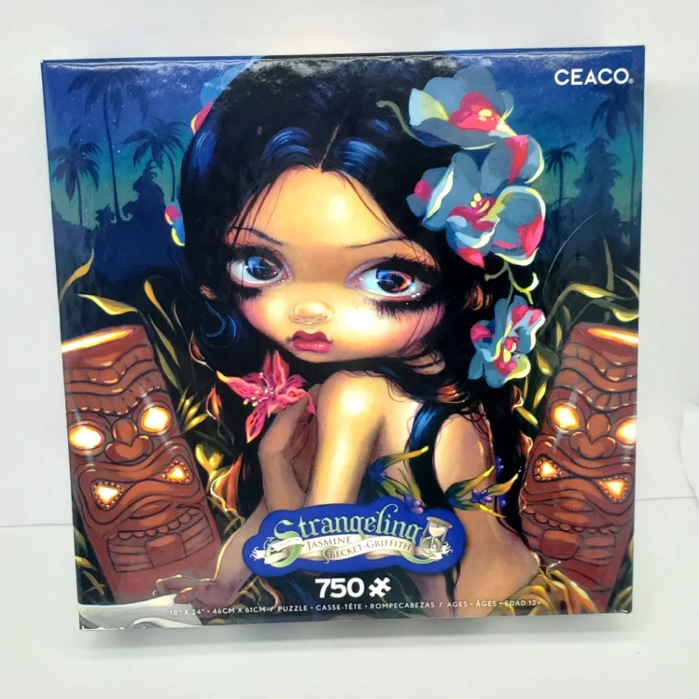 Set of 3 (three) Jigsaw Puzzle Ceaco - Strangeling